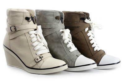 女式坡跟帆布鞋 優質帆布 柔軟舒適 張揚自我 舒鞋青春-休閑鞋-其他鞋-服裝服飾、鞋帽箱包-產品-國際企業網